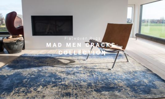 louis de poortere madnman_cracks collection rug