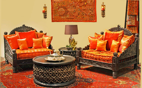 indian style furniture and deco in Beijing tara home